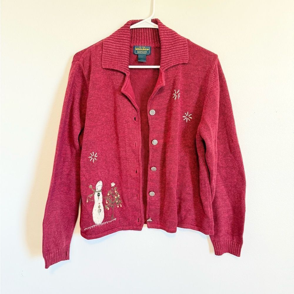 Woolrich Vintage Snowman Sweater